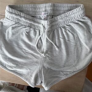 Flirtitude Women's Light Gray Athletic Shorts